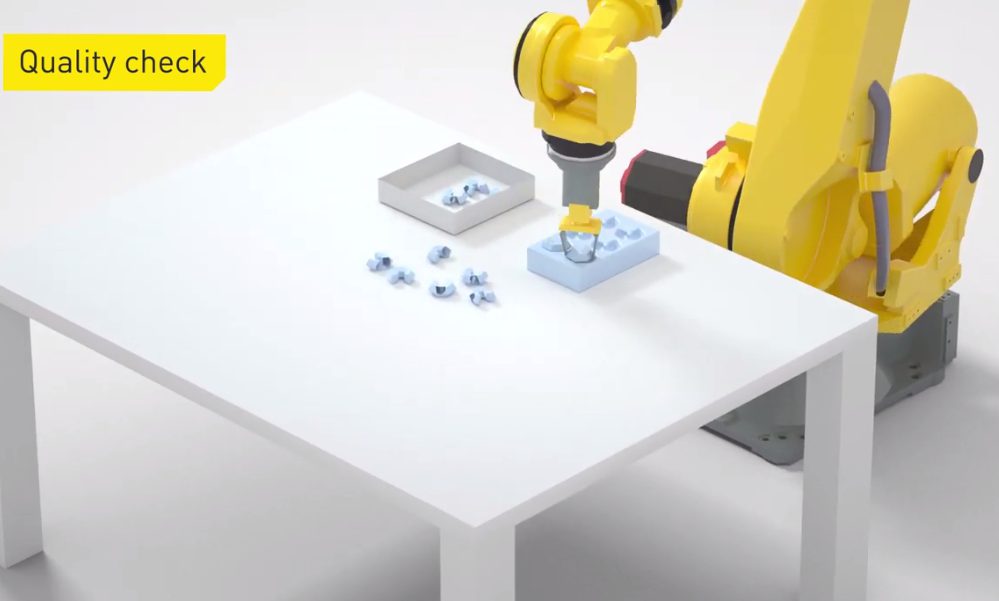 Quality Check Robot Code هوش مصنوعی نت رباتیک